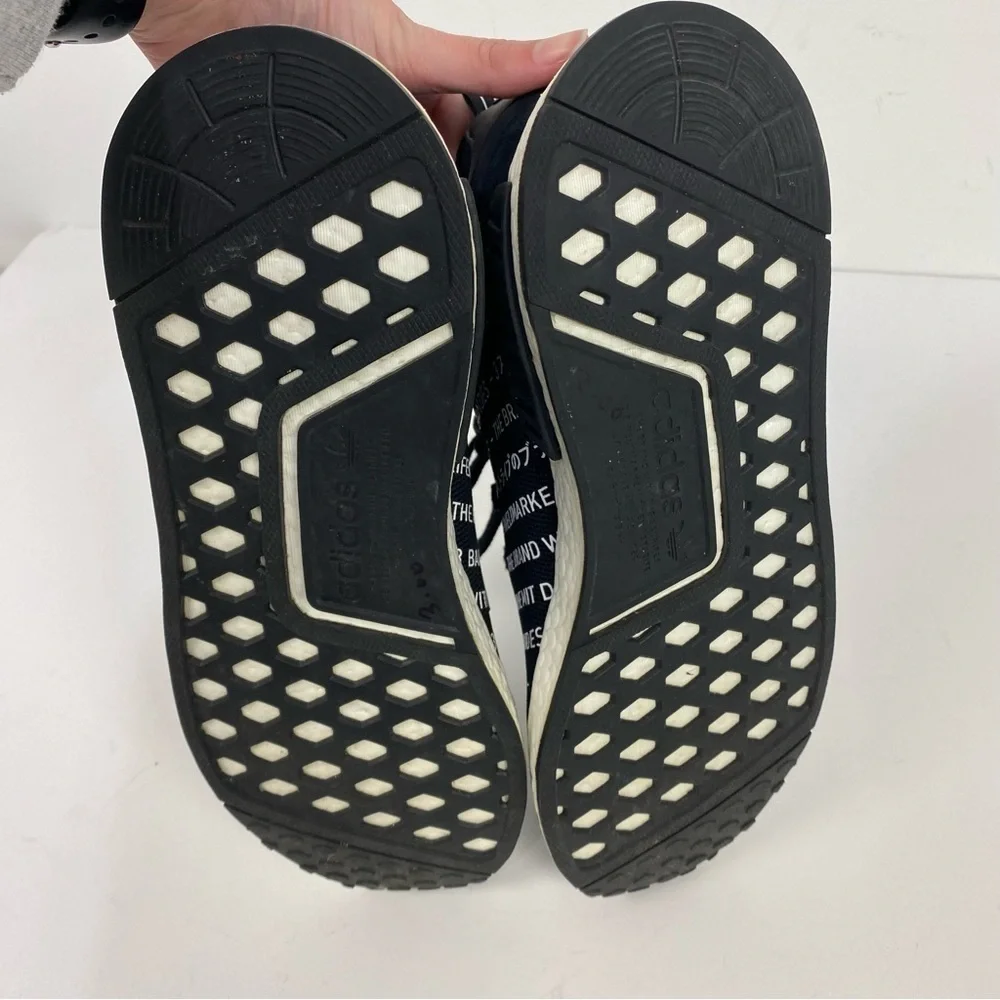 Adidas Ultraboost Black & White Language NMD R1 